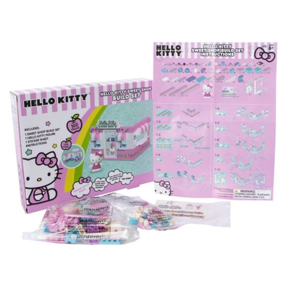 Officially Licensed Sanrio Hello Kitty Building Blocks Sets Creative 5Pack - NEW - Picture 11 of 11